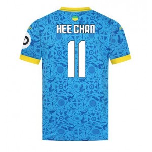 Wolves Hee-chan Hwang #11 Jalkapallovaatteet Kolmaspaita 2025-26 Lyhythihainen